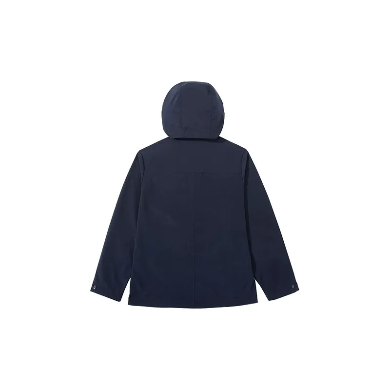 Jack Wolfskin City Outdoor Collection Jackets Coats Men's Navy Blue Comes With Necklace-2