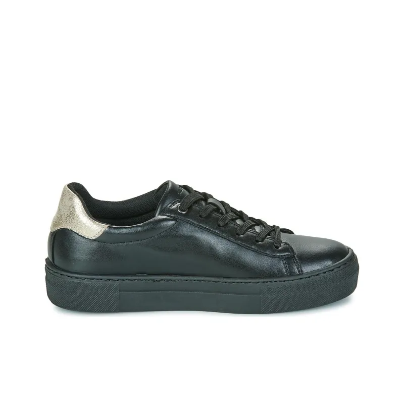 GEOX CLAUDIN Low Top Skateboard Shoes Women's Black-1