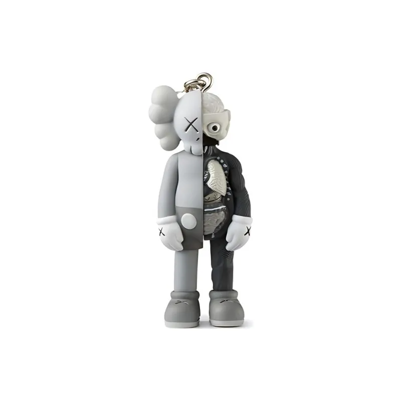 KAWS Tokyo First Flayed Companion Keychain Gray 2021-2