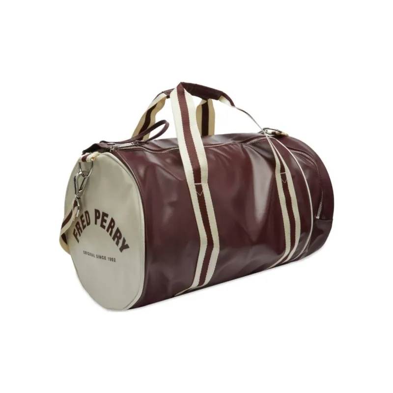 FRED PERRY Recycled Polyester Bucket Bag Handbag Men's Light Umber-4