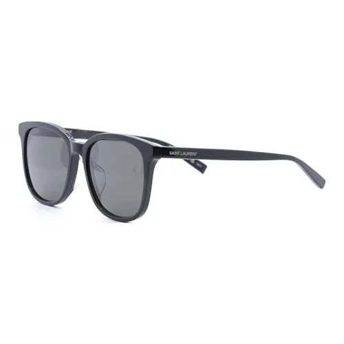 SAINT LAURENT Round Sunglasses Unisex Black