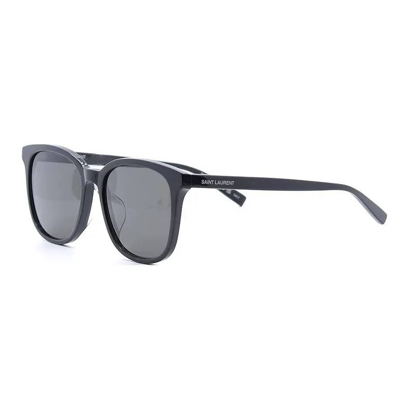 SAINT LAURENT Round Sunglasses Unisex Black-0