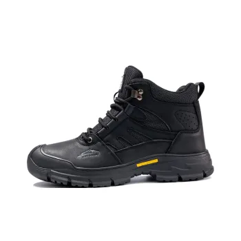 Blue Gull Shield Coverage Support High Top Outdoor Shoes Men's Black