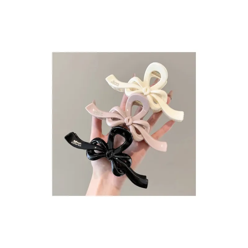 Water Jade Acrylic Hair Clips Women's-1