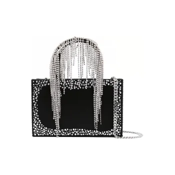 KARA Crystal fringe Tote Bag