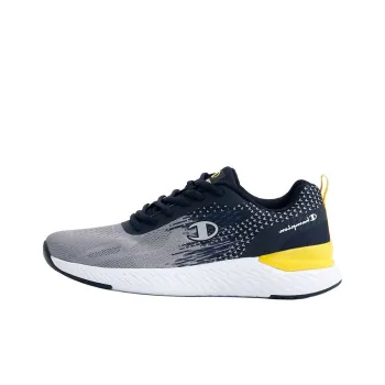 Champion Anti-Slip Wear-Resistant Low-Top Casual Running Shoes Men's Gray Blue