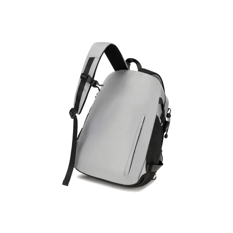 ZUOFEIFAN Nylon Backpack Unisex Black Gray-5