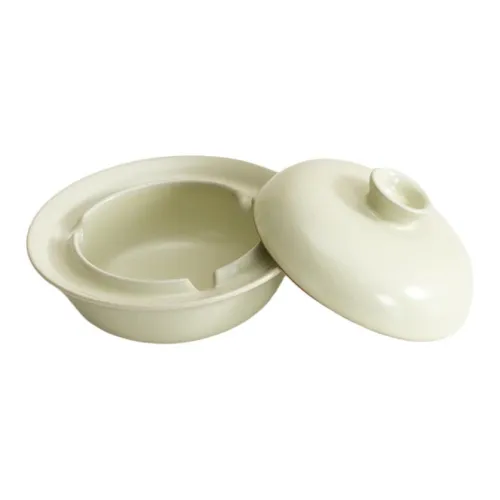 Morning Flight Ru Kiln With Lid Creative Individual Trendy Anti-Fly Ash Home Living Room Office Vintage Ceramic Ashtray