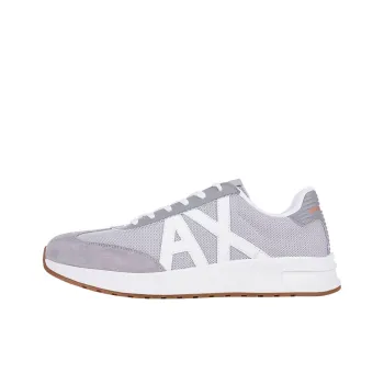 ARMANI EXCHANGEAE Low-Top Sports Casual Shoes Men's Gray White