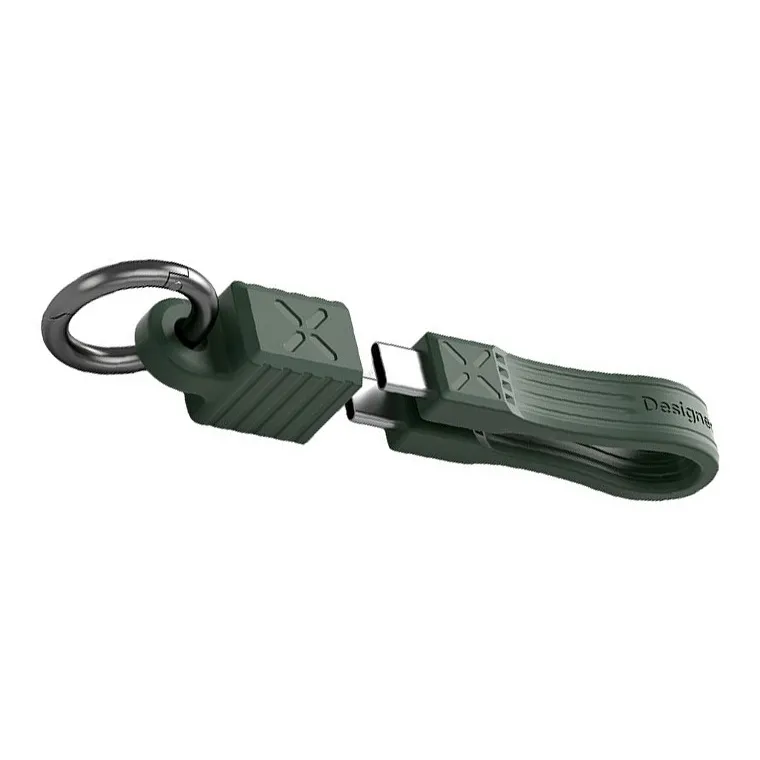 HAIBEISI Portable Cable Type C To Type C Short Strap Storage Buckle-1