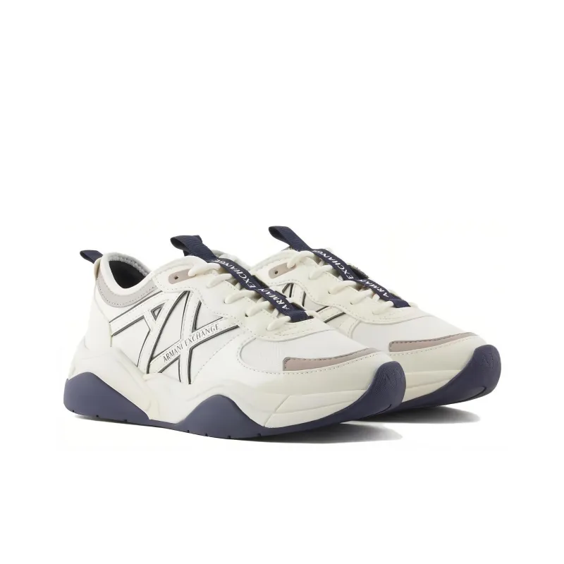 ARMANI EXCHANGE Logo-embossed Chunky Sneakers-2