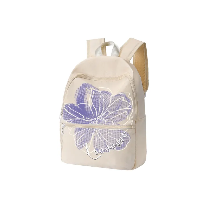 LOVVVVE X TURN UP Collaboration PU Backpack Regular Women's Ecru-1