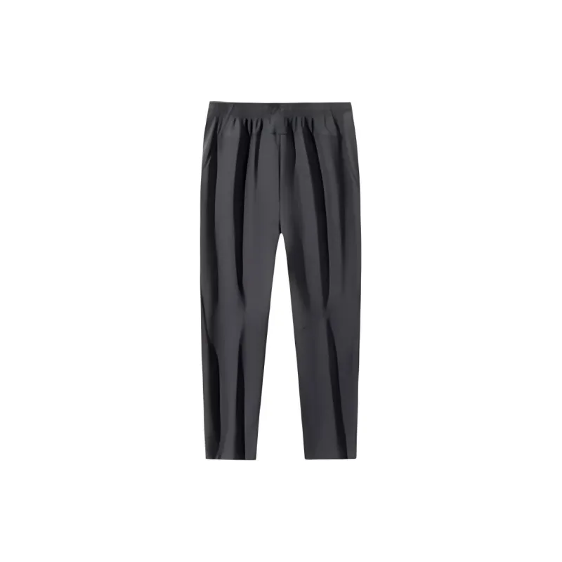 Anta Champion All Weather Series Casual Pants Men's Asphalt Gray-1