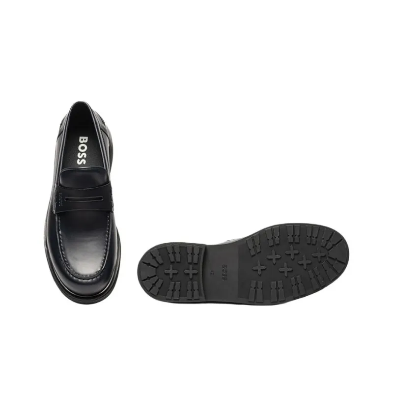 HUGO BOSS Loafers Men's Dark Blue-4