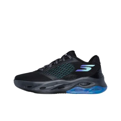 Skechers SKX Anti Slip Wear Resistant Low Top Basketball Shoes Men's Black