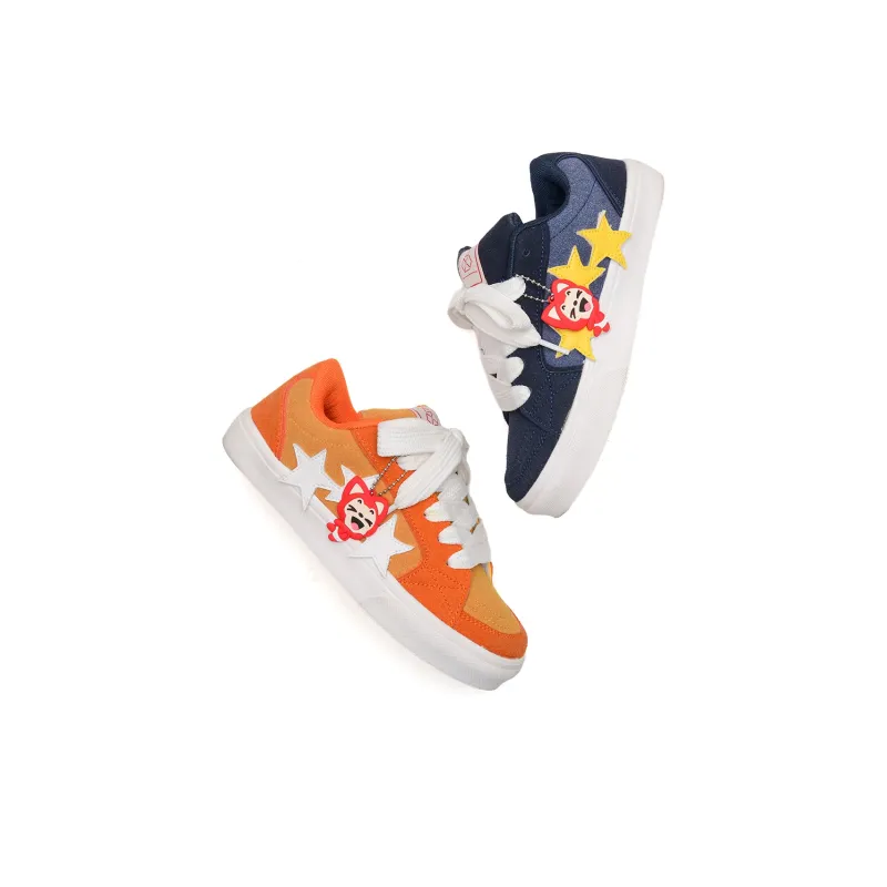 ALI THE FOX Anti Slip Wear Resistant Lightweight Breathable Low Top Skateboard Shoes Unisex-27