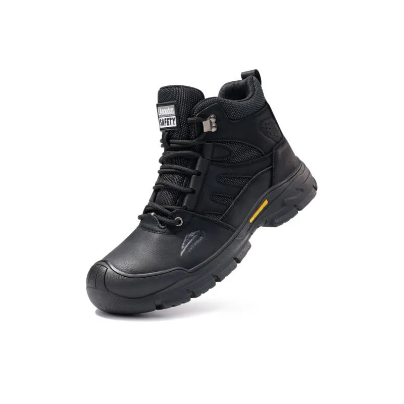 Blue Gull Shield Coverage Support High Top Outdoor Shoes Men's Black-2