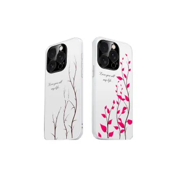 IMCHEN Acrylic Material Color Changing Fashion Phone Cases Compatible With Apple 16/Apple 16 Pro/Apple 16 Pro Max