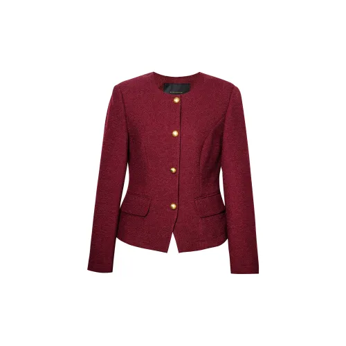 ROEYSHOUSE Business Suits Women's Ankhara Red