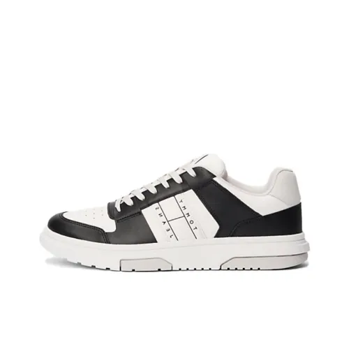 Tommy Hilfiger Trainers Low Top Casual Shoes Men's Black
