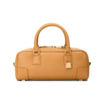 LOEWE Amazona Napa Calf Leather Shoulder Bag, Crossbody Bag, Handbag Regular Women's Warm Desert