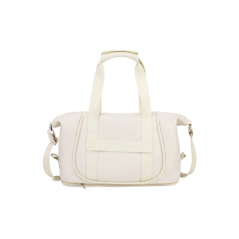 ZUOFEIFAN Fabric Travel Bag Regular Women's Beige-2