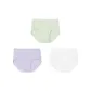 [High-Rise]Cardamom Green+Soft Gray Purple+White