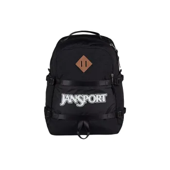 JanSport Recycled Nylon Backpack Unisex Black
