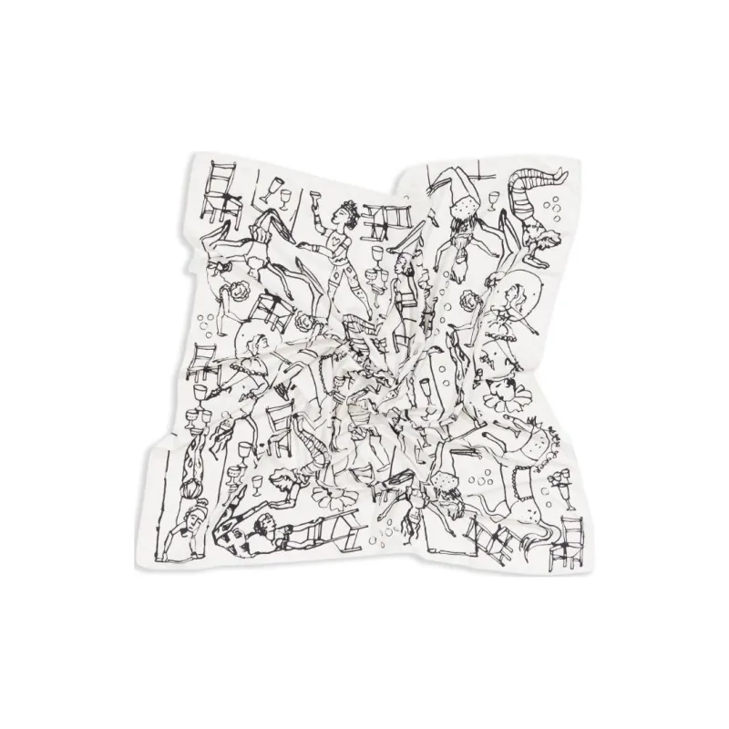 Bimba Y Lola Circus print Scarf-1