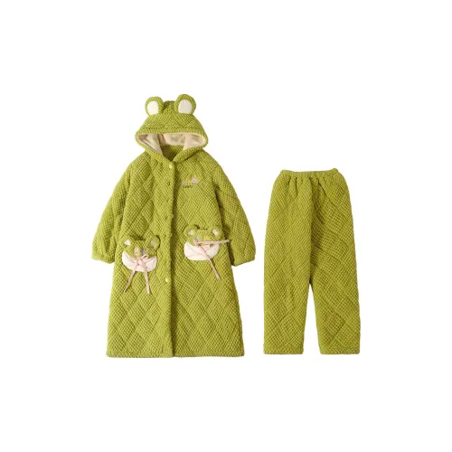 CAIHENGTONG Pajama Set Women's Green