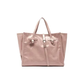 GIANNI CHIARINI Marcella Logo Patch Tote Bag