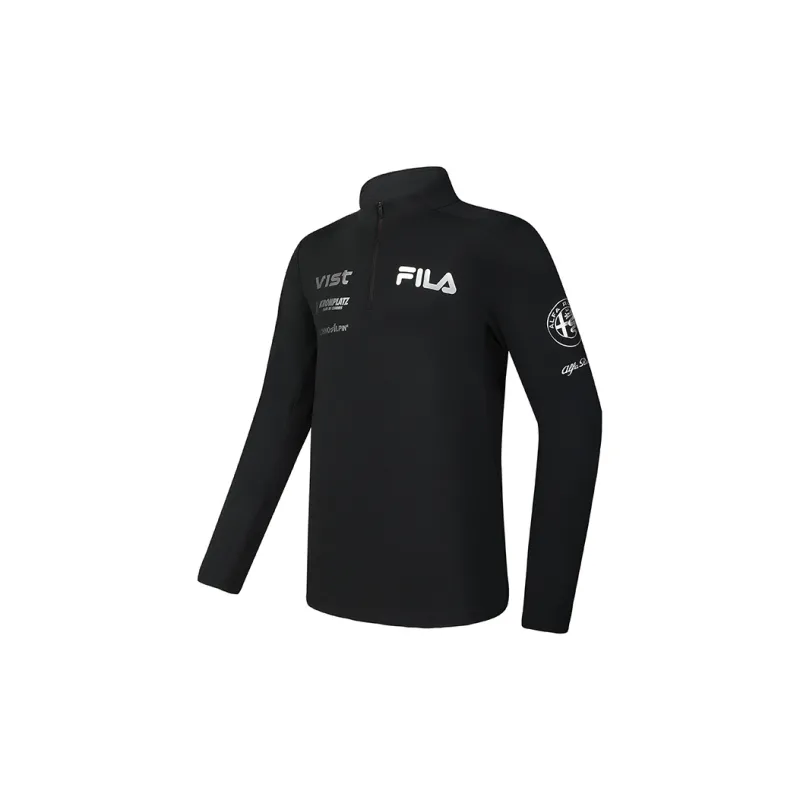 FILA T Shirts Men Pitch Black-1