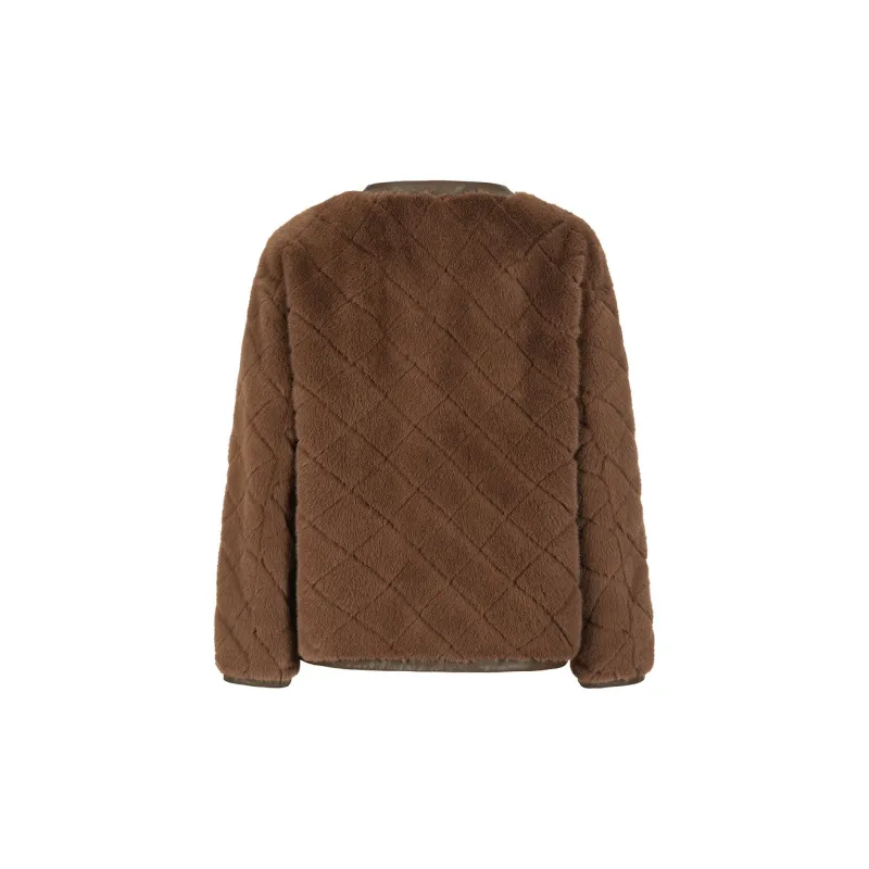 JZ. ANNAKRO Coats Women's Brown-1
