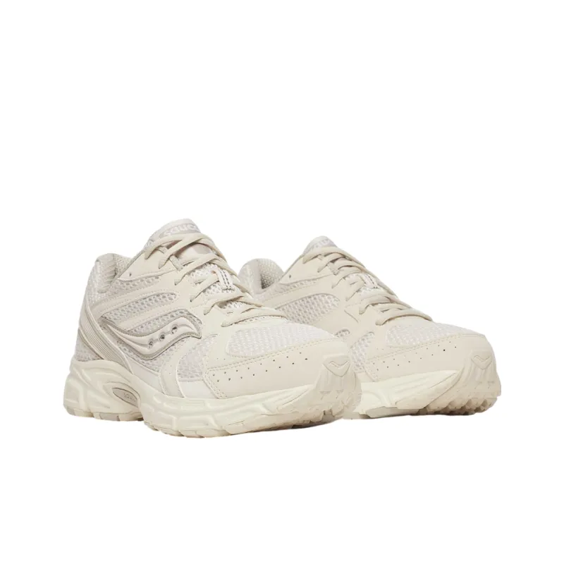 Saucony Ride Millennium Slip-Resistant Breathable Low-Top Running Shoes Men's Ecru-1