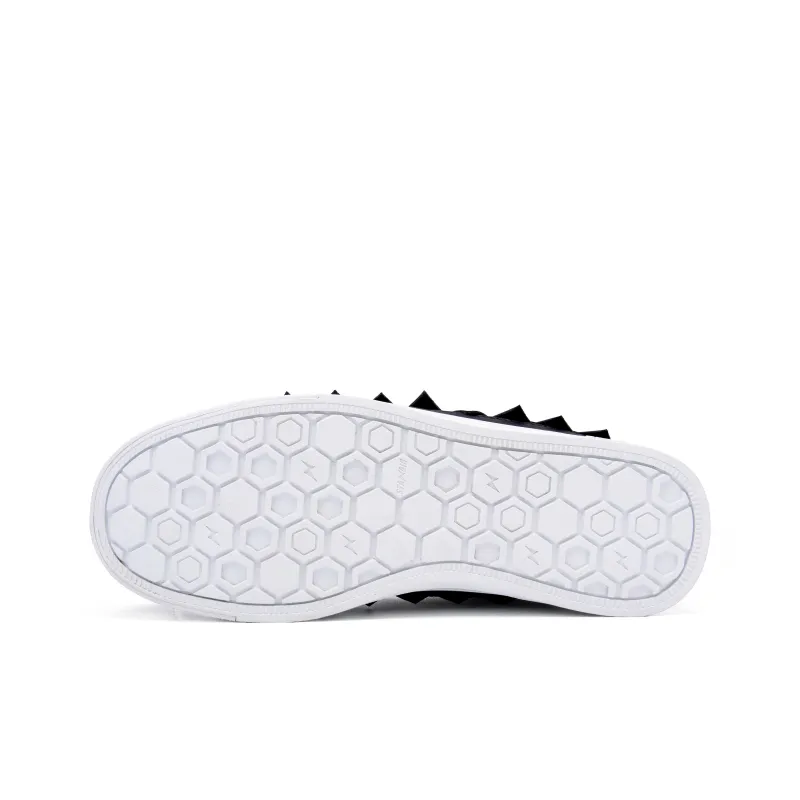 Stanair X Vandytheburger Skateboard Shoes Unisex Low Top White, Black-11