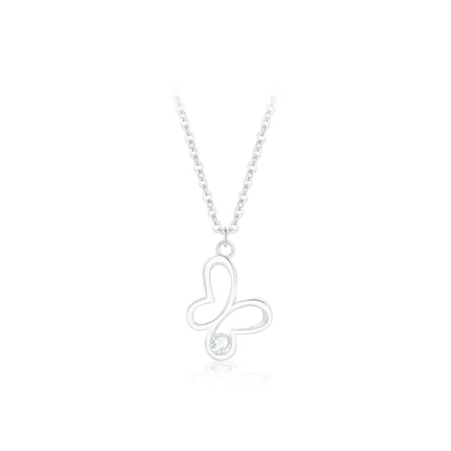 PRETTY DIARY S925 Silver Necklaces Women's