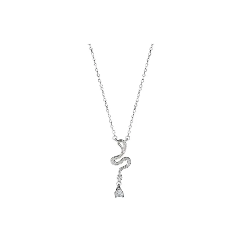 TIMEBOTTLE S925 Silver Necklaces Women's-0