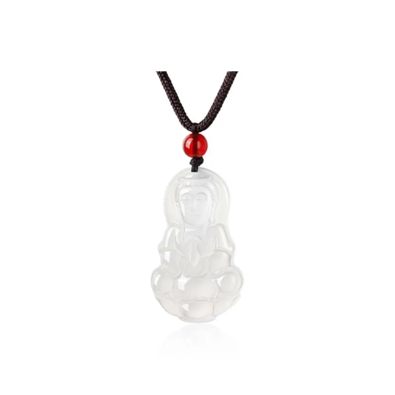 Emerald Dynasty Agate Necklaces Unisex-0