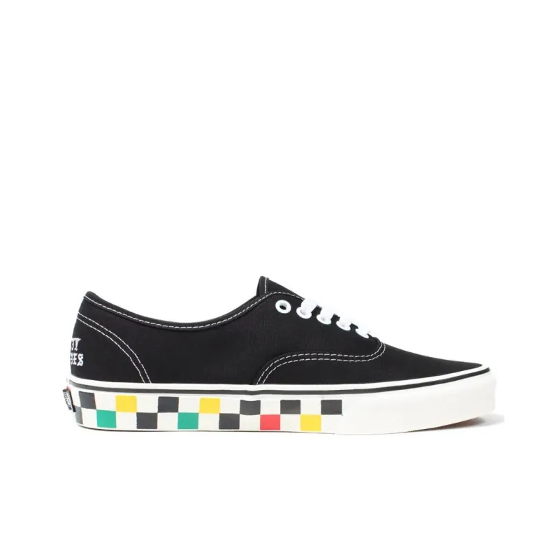 WACKO MARIA x Vans Authentic Anti Slip Wear Resistant Low Top Skateboard Shoes Unisex Black-1