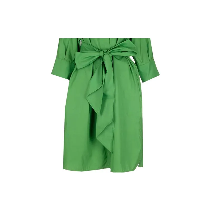 'S MAX MARA Long Sleeved Dresses Women's Green-5