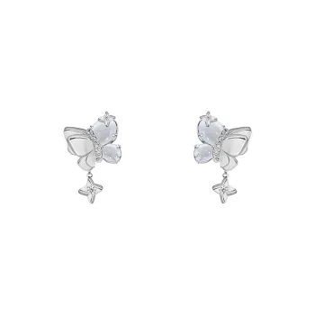 Masw Soft Sweet Style Copper Alloy Stud Earrings Women's