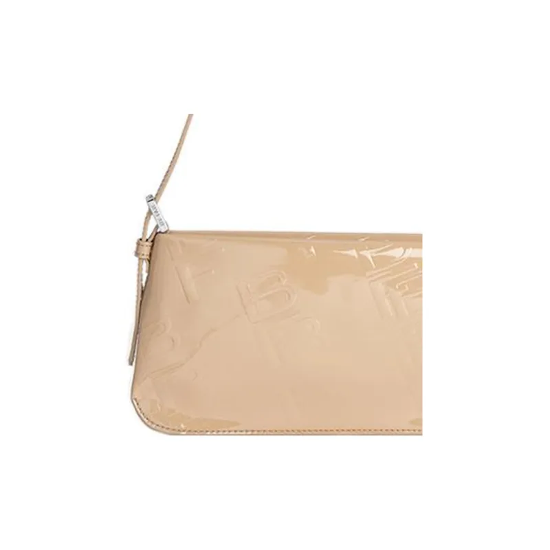 By Far Patent Embossed Shoulder Bag-3
