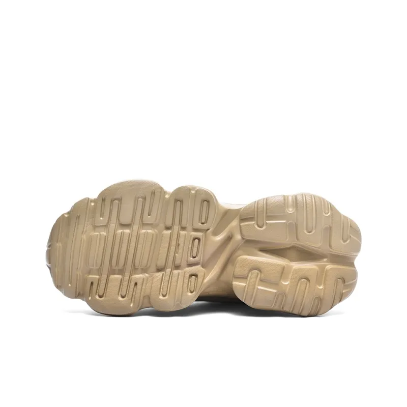 YIVELOVE Anti-Slip And Wear-Resistant Height Increasing Low-Top Chunky Sneakers Men's-5
