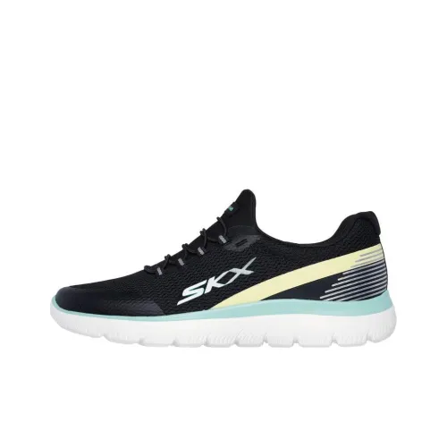 Skechers Summits Anti-Slip Wear-Resistant Low-Top Casual Shoes Men's Black