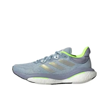 Adidas Solar Glide 6 Anti Slip Wear Resistant Low Top Running Shoes Women's Gray