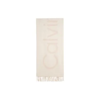 CALVIN KLEIN Knit Scarves Men's Cow Ivory