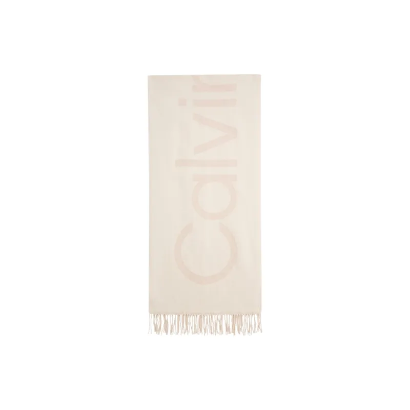 CALVIN KLEIN Knit Scarves Men's Cow Ivory-0