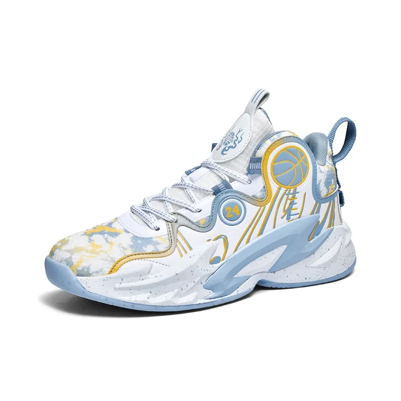 Black tailed Deer Slip Resistant, Abrasion Resistant, Breathable Mid Top Basketball Shoes Unisex-1