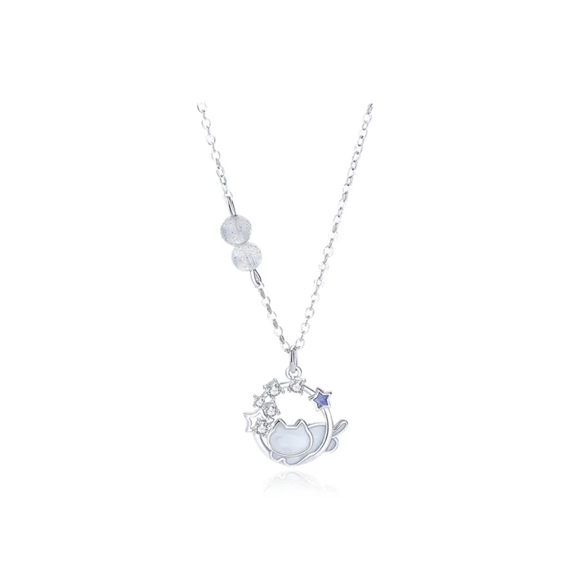 7℃ S925 Silver Necklaces Unisex-0