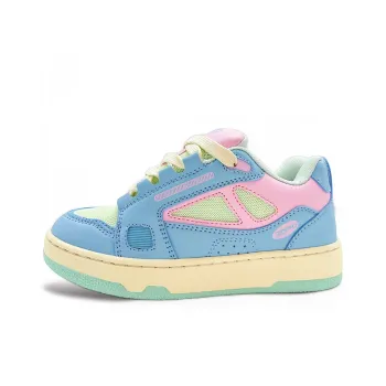 ITGI Anti Slip Wear Resistant Low Top Skateboard Shoes Women's Blue